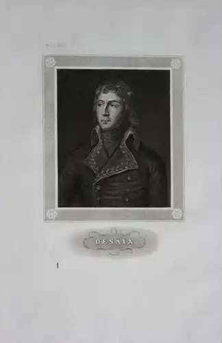 Louis Charles Antoine Desaix General engraving  Portrait