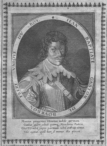 Gaston de Bourbon Duc d'Orleans Portrait
