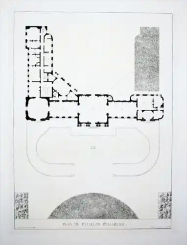 Plan du Pavillon d'Haarlem - Haarlem Pavillon Plan Nederland Niederlande Netherlands Holland