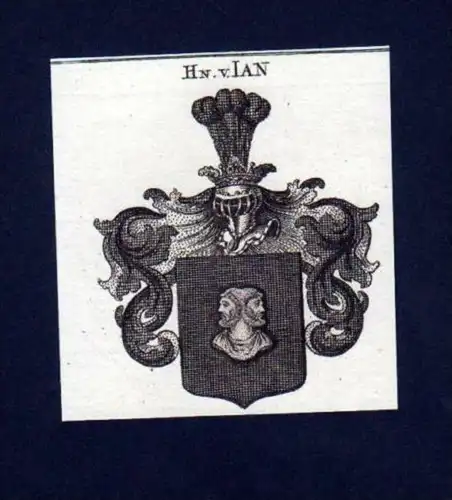 Herren v. Jan Ian Kupferstich Wappen