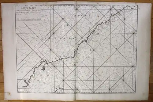 Sumatra Pulau Musala Padang Kambang Sibolga Natal Singkil sea chart map