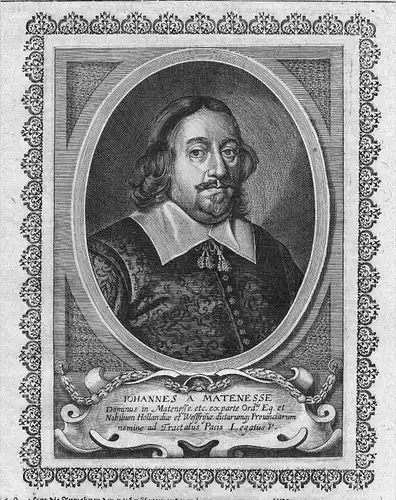 Jan van Matenesse Mathenes Holland    Portrait