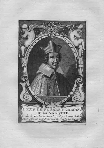 Louis de Nogaret Cardinal de la Valette - Louis de Nogaret de La Valette-Epernon (1593 - 1639) archbishop Toul