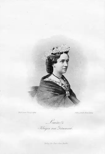 Louise von Schweden-Norwegen Königin von Dänemark  Portrait