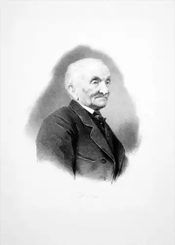 Jean-Antoine Petit-Senn Dichter Portrait