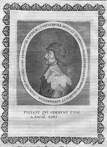 Karl IV v Lothringen (1604-1675) Kalabrien Lorraine Portrait