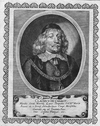 Claude-Hieronime Chabod, marquis de Saint-Maurice, Baron de Saint-Geoire, Seigneur de Jacob et de La Dragonnie