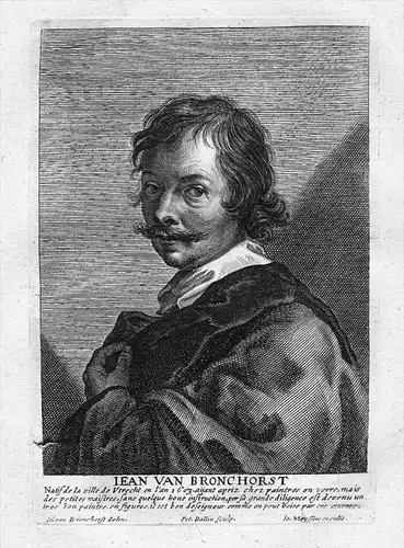 Jan Gerritsz van Bronckhorst painter Portrait gravure engraving