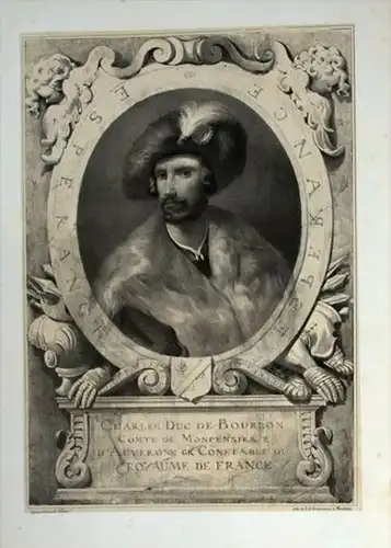 Charles Duc de Bourbon - Charles de Bourbon-Montpensier (1490 - 1527) Portrait