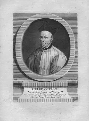 Pierre Cotton - Pierre Coton (1564 - 1626) Jesuit Jesuiten Neronde Roanne Paris chapelle Saint-Michel Frankrei