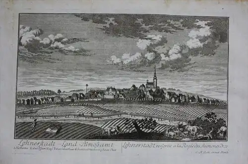 Lohnerstadt - Land-Almoßamt / Lohnerstadt, resfortit a la Regie des Aumones Prov - Lonnerstadt Erlangen-Höc