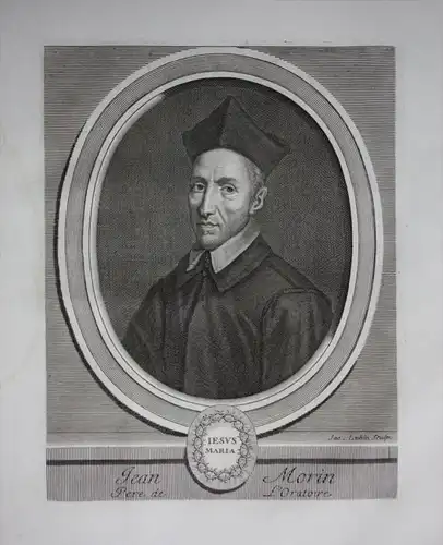 Jean Morin  - Jean Morin (1591 - 1659) Theologe theologian Blois Paris Hebraist Frankreich France