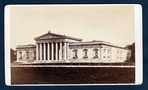 Glyptothek München original Foto photo CDV