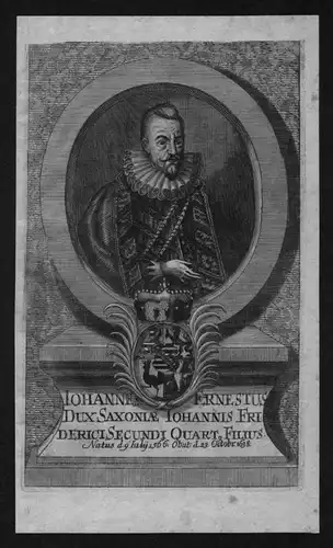 Johann Ernst Sachsen Eisenach Herzog Portrait