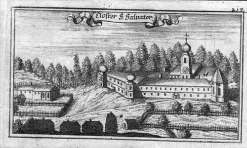 Kloster  Griesbach Kupferstich Ertl