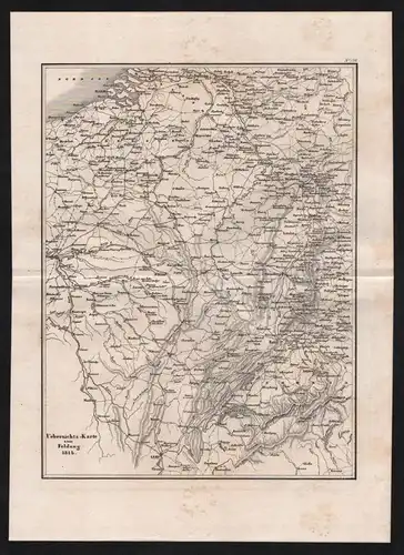 Frankreich Schweiz Deutschland Schlacht battle Karte map