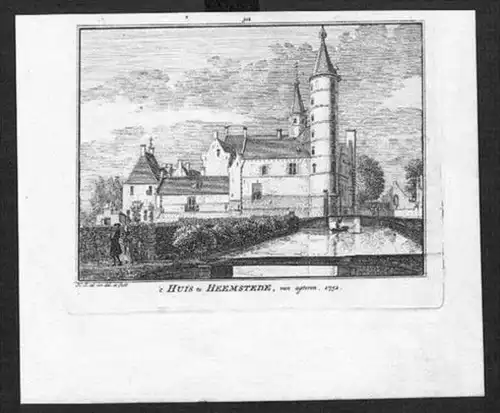 Heemstede Zuid-Kennemerland Original  gravure