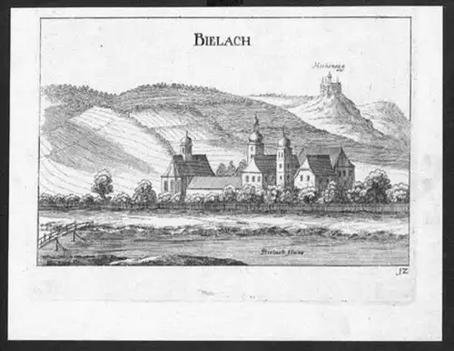 Pielach bei Melk Österreich Kupferstich Vischer engraving