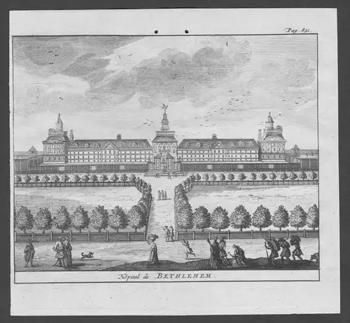 - Bethlem Royal Hospital London England United Kingdom engraving view