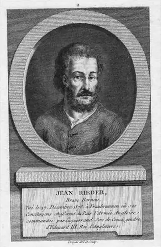 Jean Rieder, brave Bernois - Johann Rieder (?-1375) Bern Kloster Frauenbrunn Schweiz Suisse Portrait