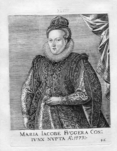 Maria Jacobe Fuggera - Maria Jakobäa Fugger (1562 - 1588) Kirchheim Glött Mickhausen