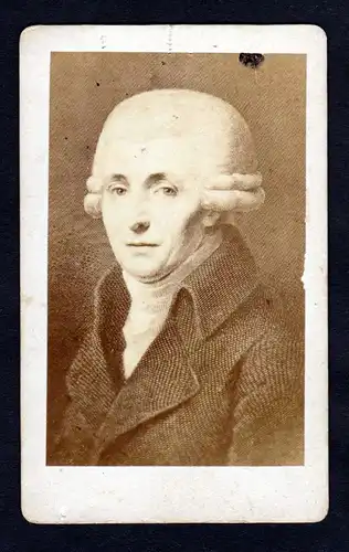 Joseph Haydn Komponist Portrait original Foto photo CDV