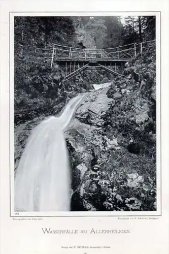 Allerheiligen-Wasserfälle Oppenau Photographie