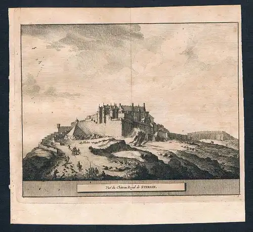 - Stirling Castle Scotland United Kingdom engraving view Schottland Kupferstich