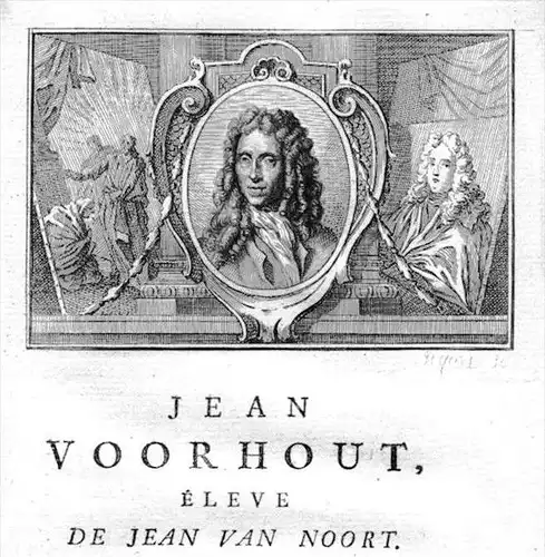 Johannes Voorhout painter Maler Portrait Kupferstich gravure engraving