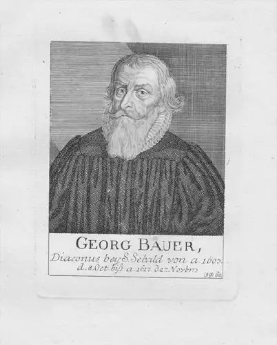 Georg Bauer Diakon Theologe St. Sebald Sebalduskirche Nürnberg Portrait