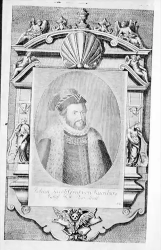 Johann Jakob von Kuenburg Kupferstich Portrait engraving