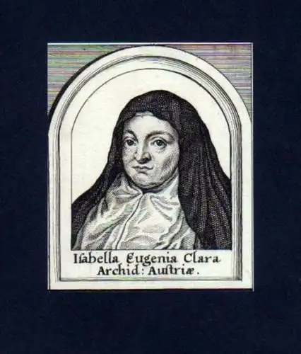 Isabella Clara Eugenia Spanien Portugal Portrait
