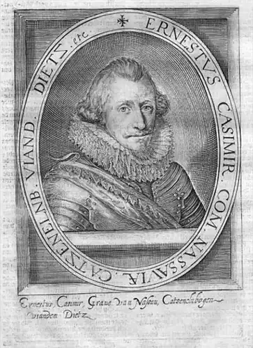 Ernst Casimir v. Nassau-Diez Friesland Portrait