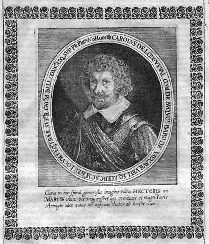 Charles B.de Longueval Bucquoy (1571 - 1621) Portrait
