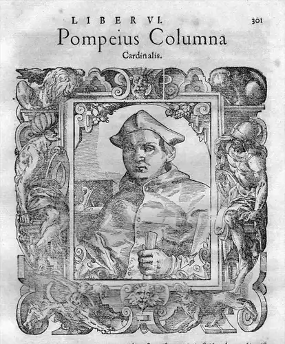 Pompeo Colonna Rieti Portrait Tobias Stimmer