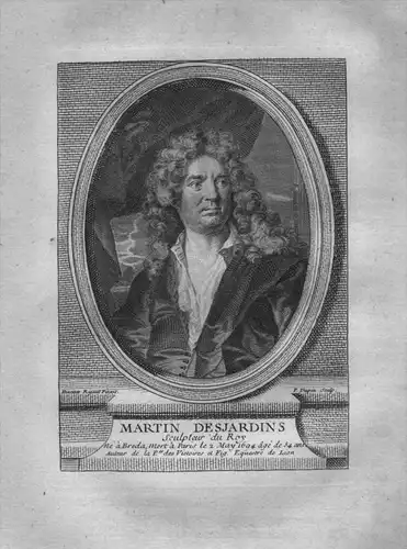 Martin Desjardins - Martin Desjardins (1637 - 1694) Bildhauer sculptor painter peintre sculpteur Maler Kupers