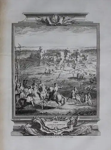 Douai battle bataille gravure