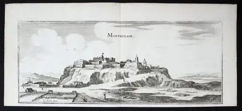 Montelair Andelot-Blancheville Haute-Marne gravure estampe