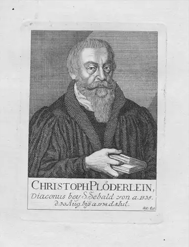 Christoph Plöderlein Diakon St. Sebald Sebalduskirche Nürnberg Portrait