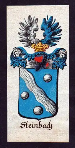 Steinbach Böhmen Wappen coat of arms Manuskript