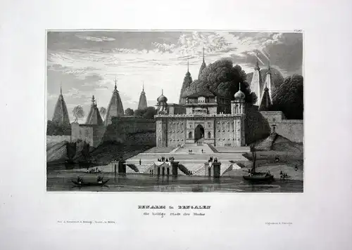 Benares Bengalen Varanasi Uttar Pradesh Indien India Asien