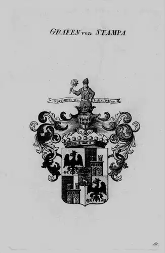 Stampa Wappen Adel coat of arms heraldry Heraldik crest Kupferstich