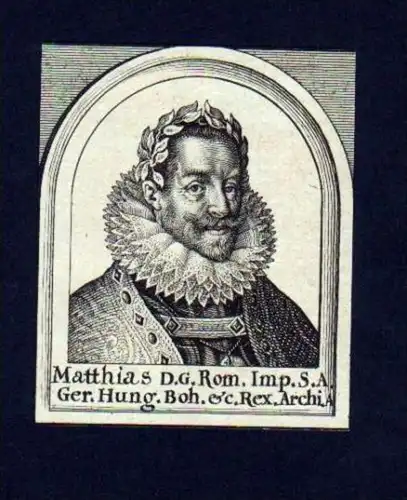 Matthias Kaiser Heiliges Röm. Reich Portrait