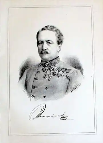 Stanislaus Baron Bourguignon Baumburg Portrait Lithographie litho