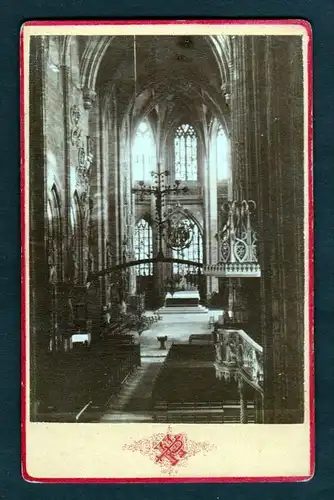 Lorenzkirche Nürnberg original Foto photo CDV