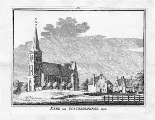 Oosterblokker Blokker Hoorn Holland Kupferstich gravure engraving