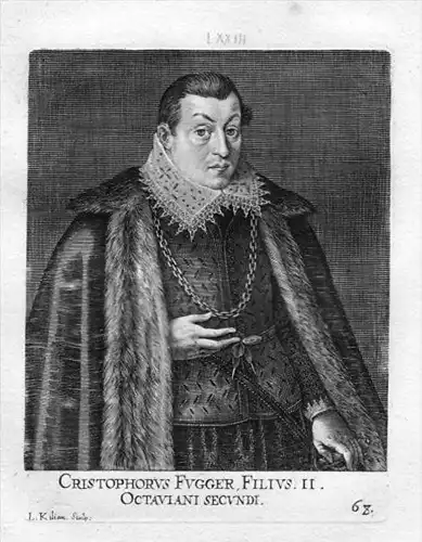 Christophorus Fugger - Graf Christoph Fugger (1582 - 1636) Kirchberg  Portrait
