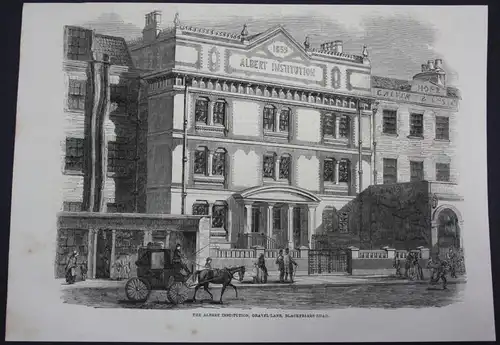 The Albert Institution, Gravel Lane, Blackfriars Road - London Albert Institution Gravel Ln Blackfriars Rd Hol
