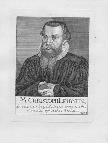 Christoph Leibnitz Diakon St. Sebald Sebalduskirche Nürnberg Portrait