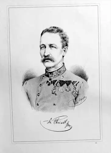 Franz Christl  Portrait Lithographie litho lithograph